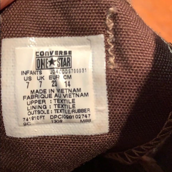 Converse Toddler shoes - Picture 3 of 4